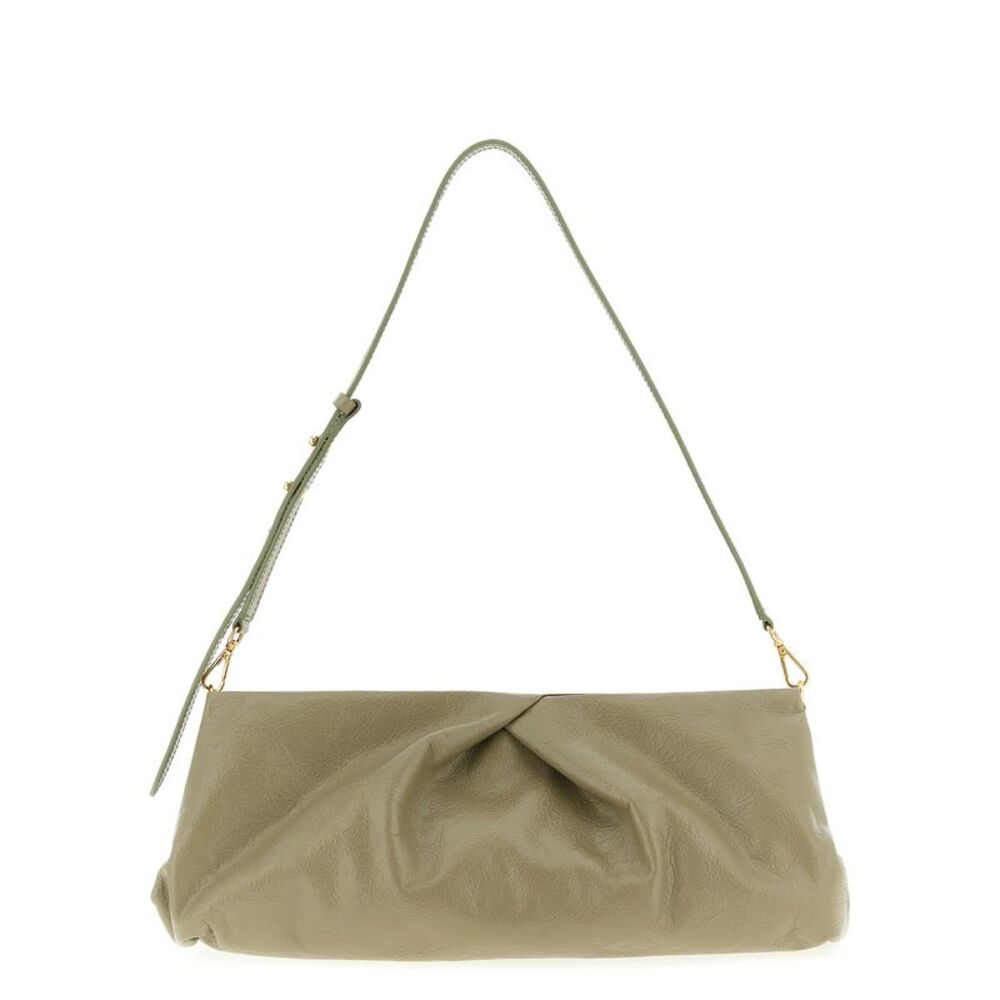 Dries Van Noten Bicolor Calfskin Clutch Women's Bag